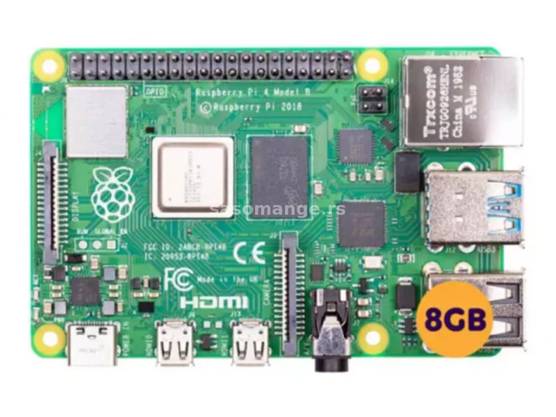 Mini računar Raspberry Pi 4 B 8GB