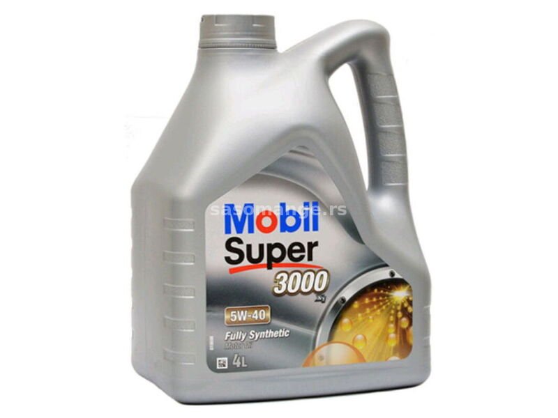 Motorno ulje MOBIL Super 3000 5W40 4l