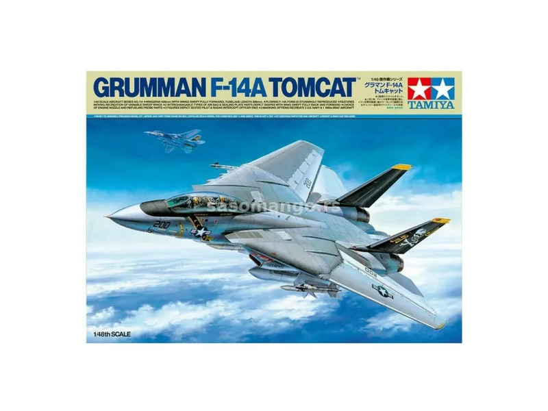 Model Kit Aircraft - 1:48 Grumman F-14A Tomcat