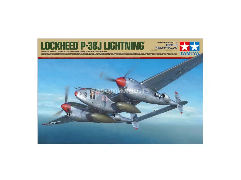 1:48 US Lockheed P-38 J Lightning