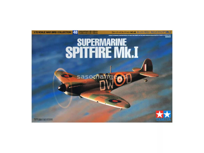 Model Kit Aircraft - 1:72 Supermarine Spitfire Mk.I