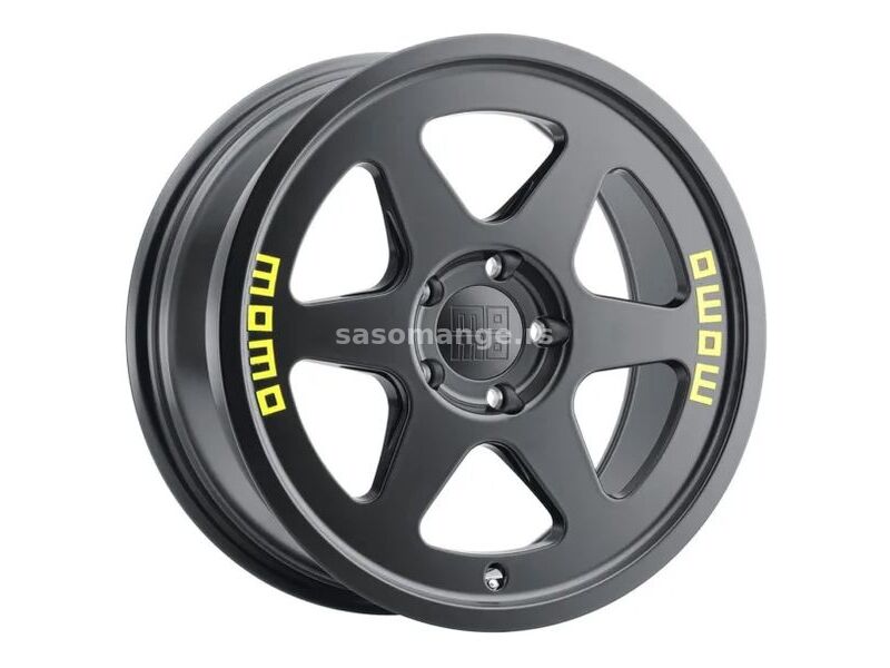 Alu Felna 18x8.0 5/120 ET37 72.6 MOMO Heritage 6 Matt Black