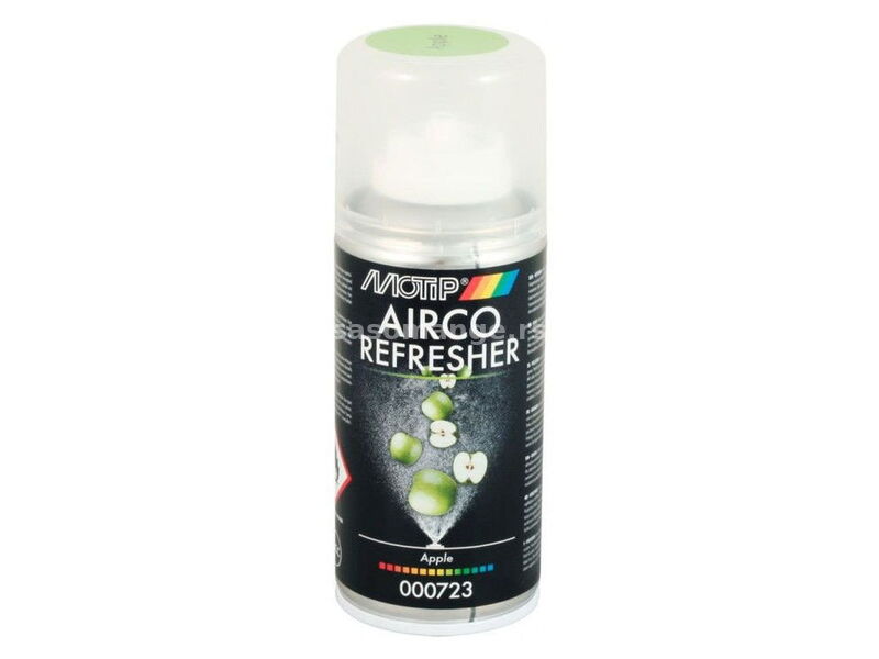 Sprej za klimu MOTIP airco refresher 150ml - jabuka