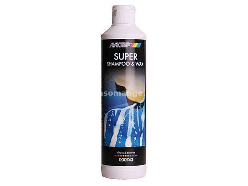 Šampon sa voskom-koncentrat MOTIP 500 mL