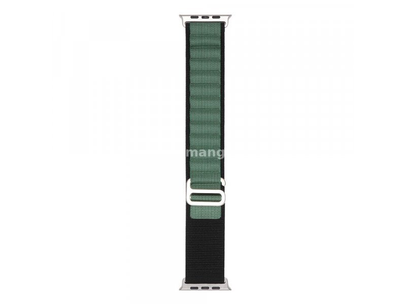 MOYE Smart Watch Alpine Loop Strap 44/45/49mm Black With Green