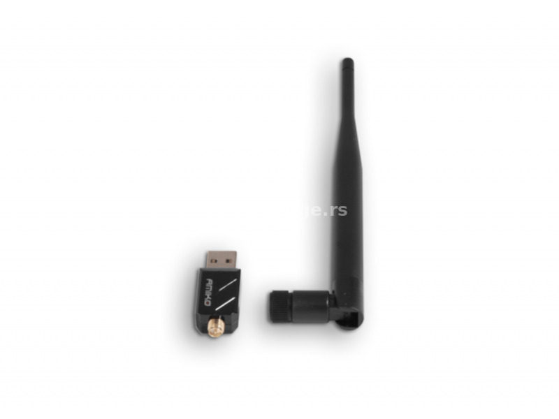 Wi-Fi mrežna kartica Amiko WLN-881 - USB, 2.4 GHz, 5 dB, 150 MBps