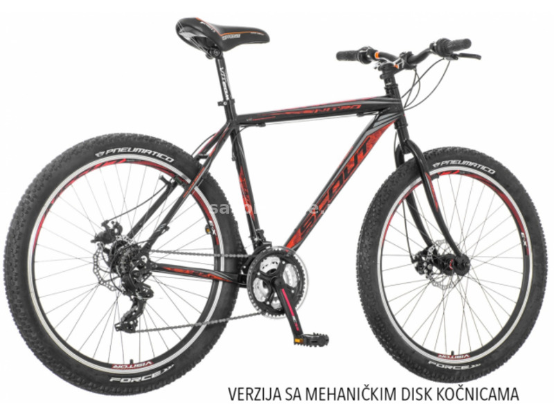 Visitor Scout Nitro D MTB 27.5" 21 brzina Crno-narandžasto-sivi 2NIT271D2