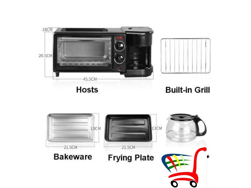 MULTIFUNKCIONALNI aparat za doručak/kuvanje - MULTIFUNKCIONALNI aparat za doručak/kuvanje
