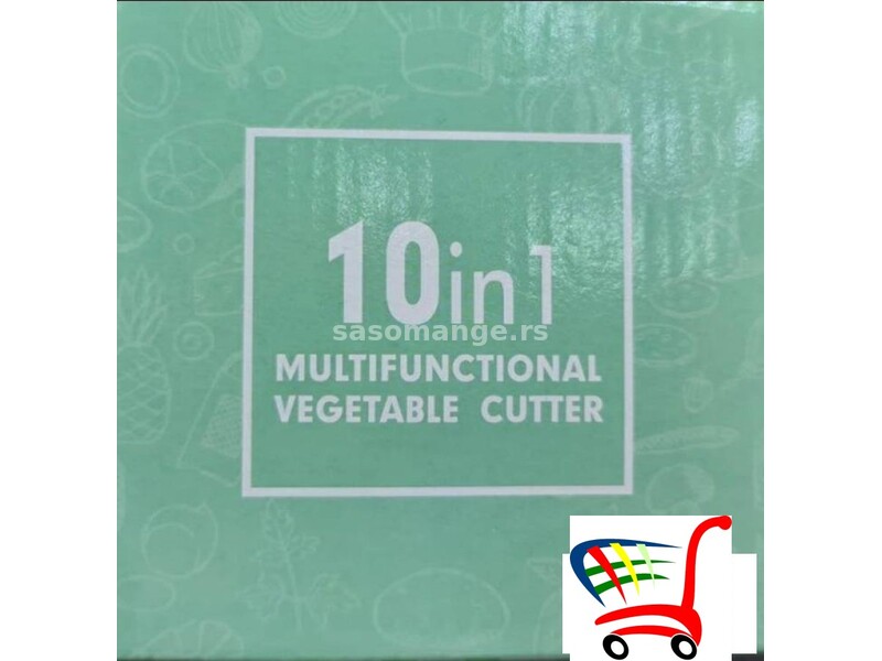 Multifunkcionalni secko za povrce / 10 u 1 - Multifunkcionalni secko za povrce / 10 u 1