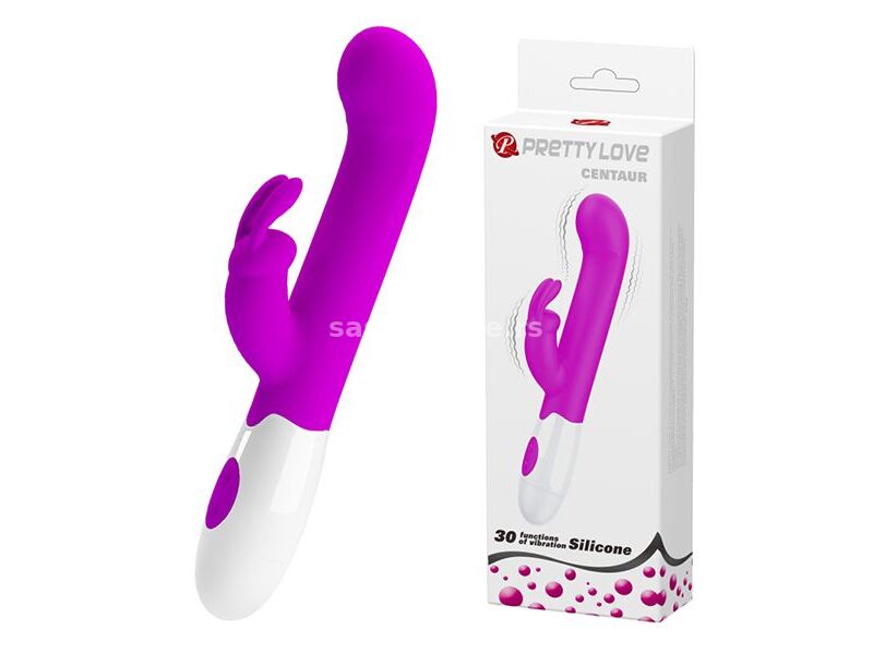 Ljubičasti zeka vibrator 30 režima vibracije