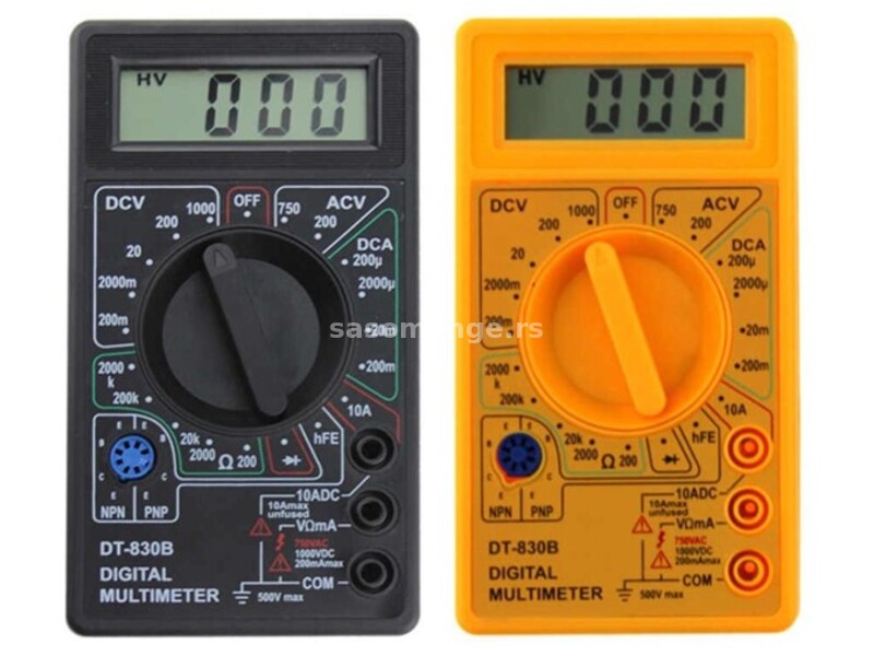 MULTIMETAR DIGITALNI DT 830-B