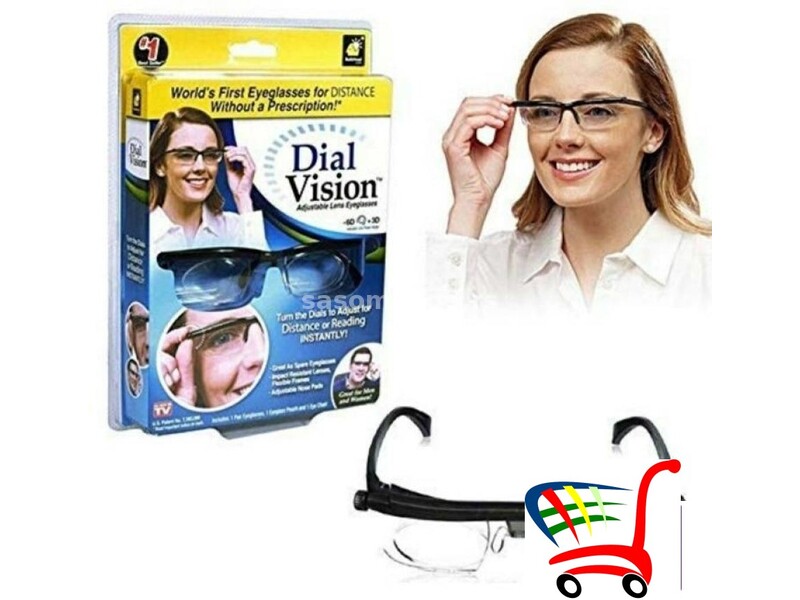 Naočare za podesivom dioptrijom - Dial Vision - Naočare za podesivom dioptrijom - Dial Vision