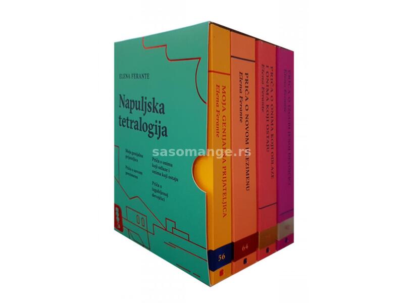 NAPULJSKA TETRALOGIJA - komplet 4 knjige sa kutijom