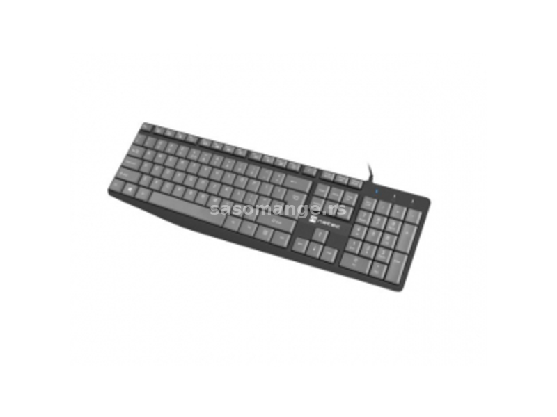 Natec NKL-1507 NAUTILUS US USB slim tastatura crna