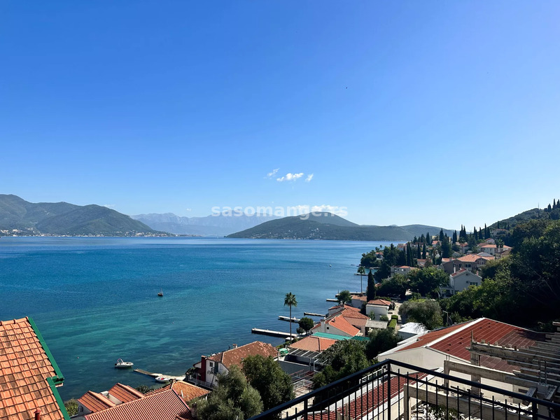 Nova zgrada sa više apartmana na trećoj liniji do mora, Njivice, Herceg Novi