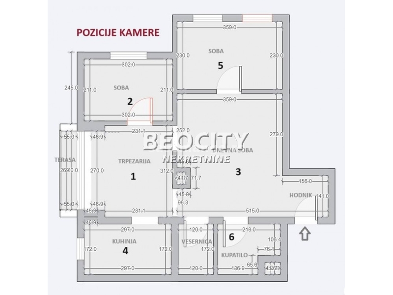 Palilula, Višnjička Banja, Slobodana Jovanovića, 2.5, 54m2