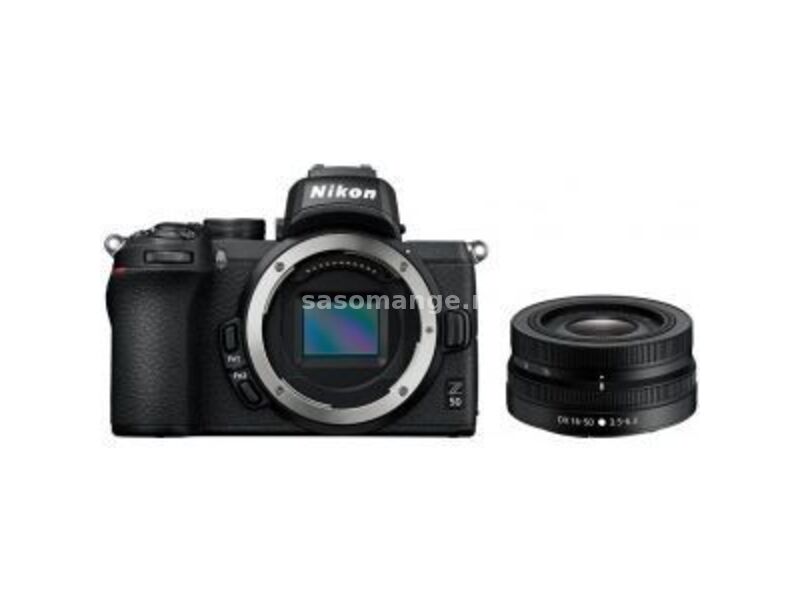 Nikon Z50 MILC fotoaparat+objektiv 16-50mm f/3.5-6.3 VR+torba