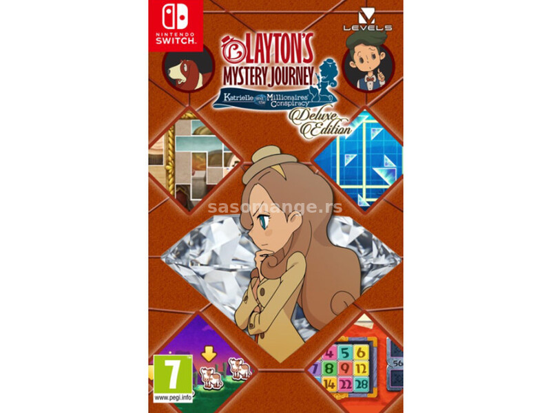 Nintendo Switch Layton's Mystery Journey: Katrielle and the Millionaires' Conspiracy ( 035679 )