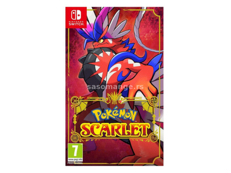 Nintendo Switch Pokemon Scarlet ( 047025 )