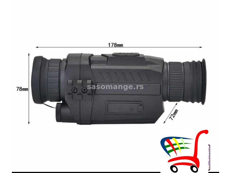noćna optika - kamera monocular - night vision NV0535 - noćna optika - kamera monocular - night v...