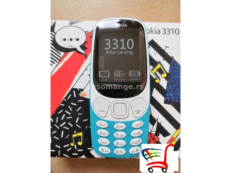 Nokia 3310 - dual sim - LEGENDARDNI MODEL- 4 Boje - Nokia 3310 - dual sim - LEGENDARDNI MODEL- 4 ...