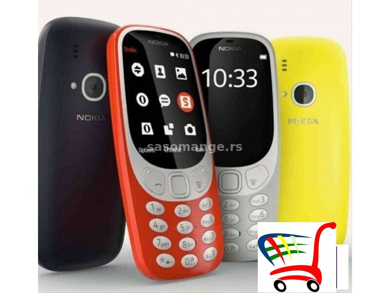 Nokia 3310 DUAL SIM, Srpski, Vise Boja - Nokia 3310 DUAL SIM, Srpski, Vise Boja
