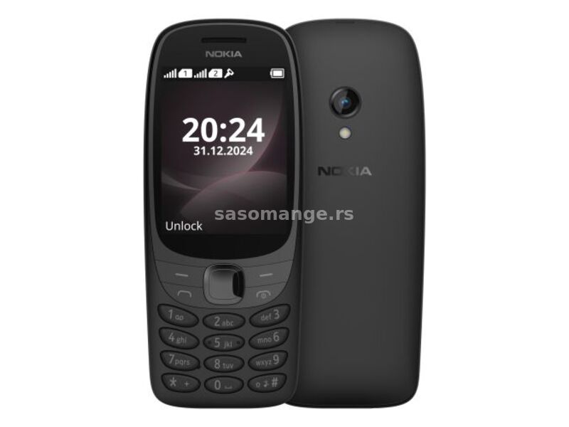 NOKIA Mobilni telefon 6310 2024/ crna