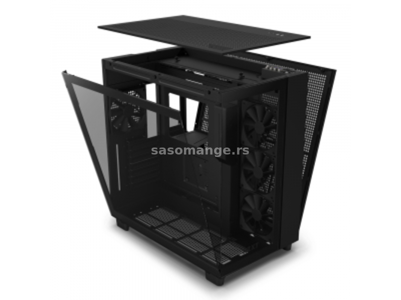 NZXT H9 Flow (CM-H91FB-01) crno gejmersko kućište