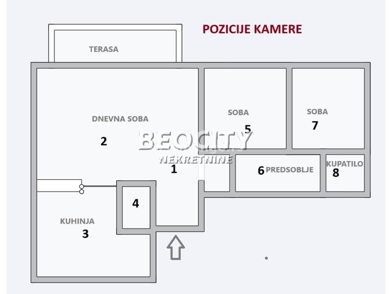 Voždovac, Lekino brdo, Mažuranićeva, 3.0, 82m2