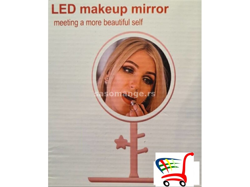 Ogledalo za šminkanje sa LED osvetljenjem - Ogledalo za šminkanje sa LED osvetljenjem