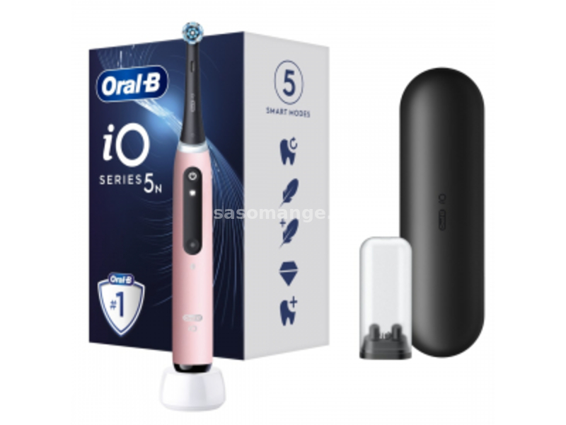 Oral-B iO Series 5 pink električna četkica za zube