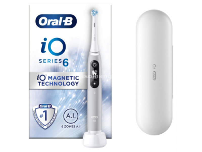 Oral-B iO Series 6 siva električna četkica za zube