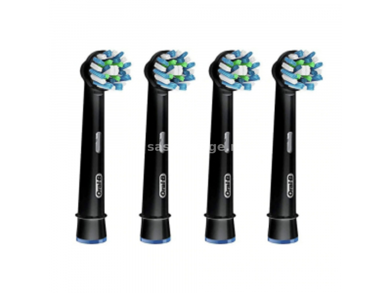 Oral-B Refill Cross Action 4pc black zamenska glava četkice za zube