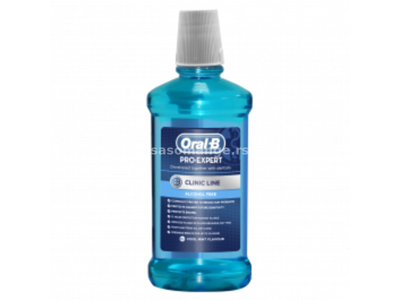 ORAL B tečnost za ispiranje usta rinse 500 ML pro expert clinical