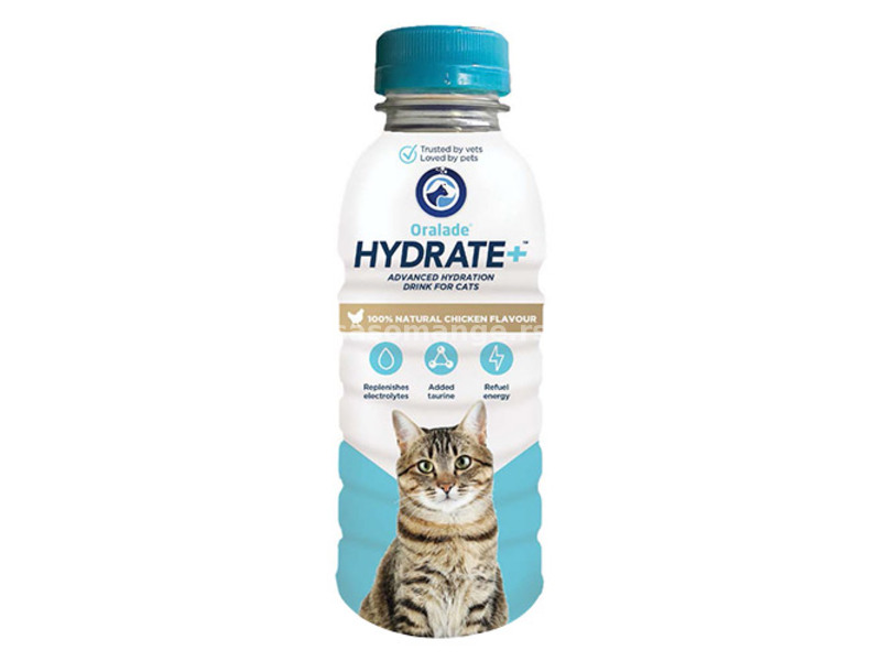 Oralade Hydrate Plus Cat - tečna veterinarska dijeta za mačke 330ml