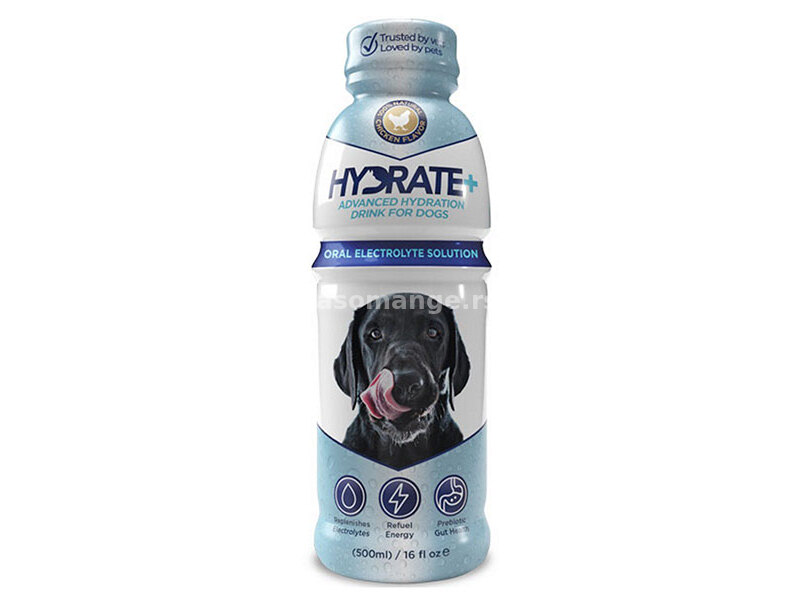 Oralade Hydrate Plus Dog - tečna veterinarska dijeta za pse 500ml