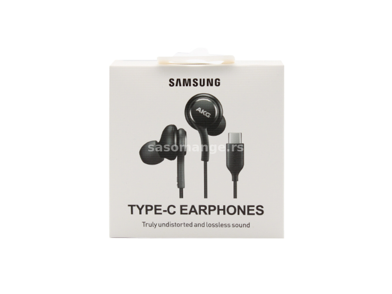 100% originalne Samsung AKG Type C slušalice crne boje