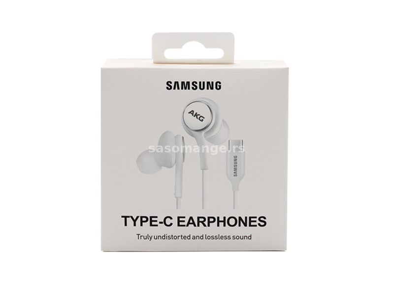 100% originalne Samsung AKG Type C slušalice bele boje
