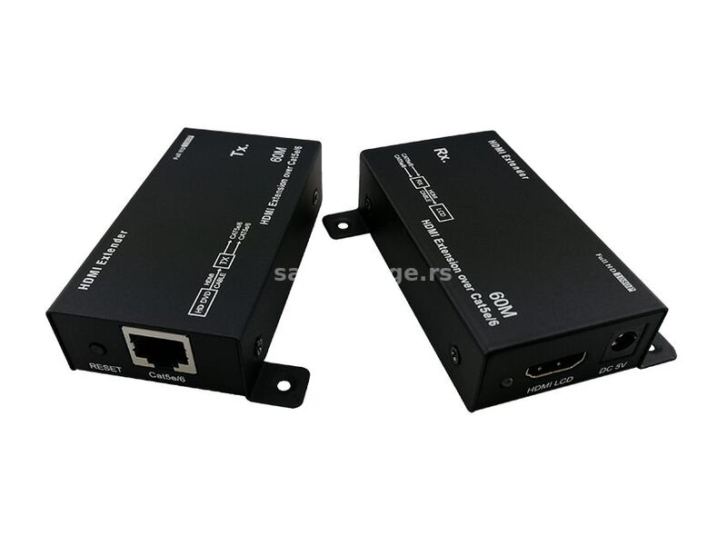 E-GREEN Adapter HDMI extender na RJ 45 cat5e/6