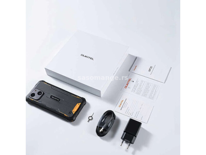 Oukitel WP20 pro black orange rugged 4GB/64GB/6300mAh/Android12 mobilni telefon ( WP20 pro black ...