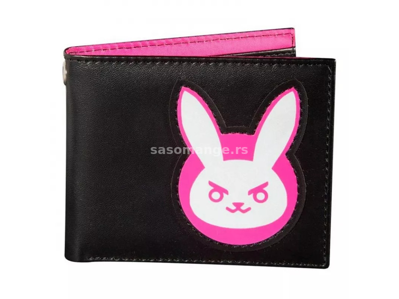 Overwatch D.VA Bi-Fold Graphic Wallet Black