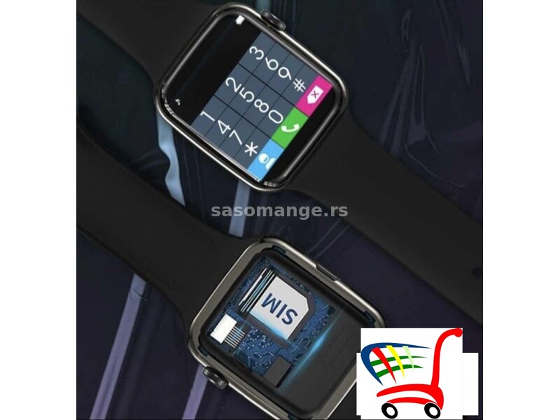 Pamezan sat C500 fitnes smartwatch SIM / blutut - Pamezan sat C500 fitnes smartwatch SIM / blutut