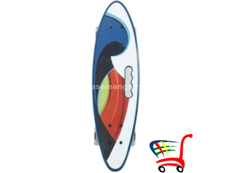 Penibord šareni - penny board skejt bord 60cm šareni - Penibord šareni - penny board skejt bord 6...