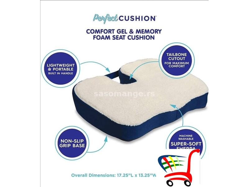 PERFECT CUSHION/jastuk za udobno sedenje - PERFECT CUSHION/jastuk za udobno sedenje