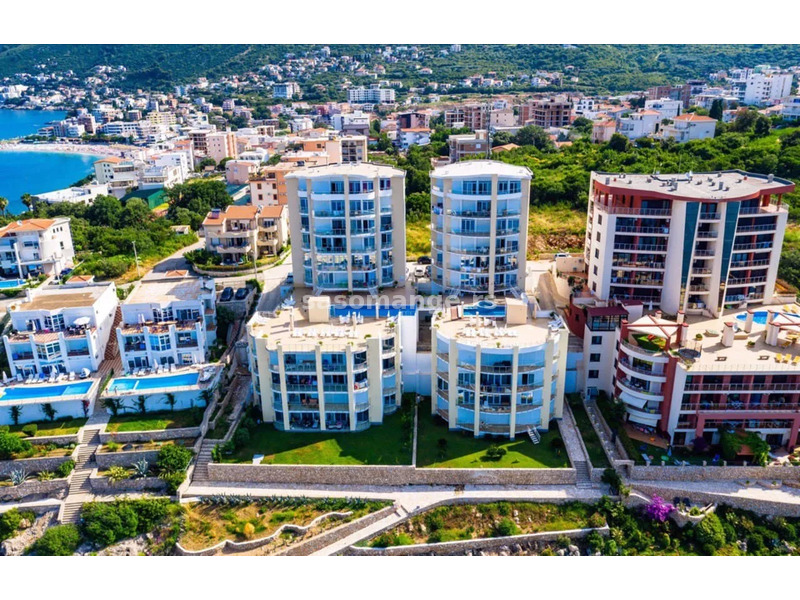 Apartmani u kompleksu na samoj obali mora, Dobra Voda