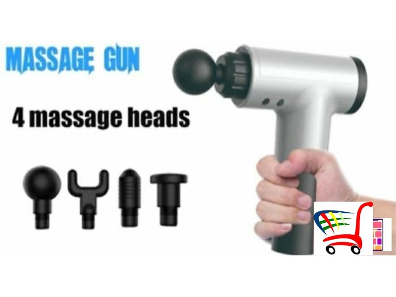 Pistolj za masazu / Fascial Gun / Perkusivna terapija - Pistolj za masazu / Fascial Gun / Perkusi...