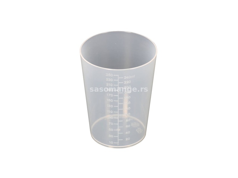 Plastična merica Pentart - 250 ml (plastična čaša sa mernom)