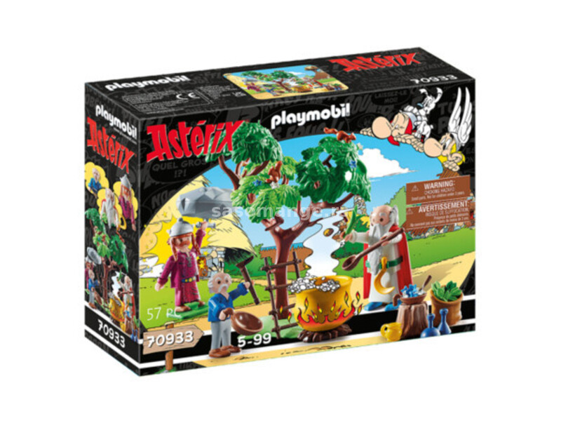 Playmobil asterix getafix pravi magični napitak ( 35045 )