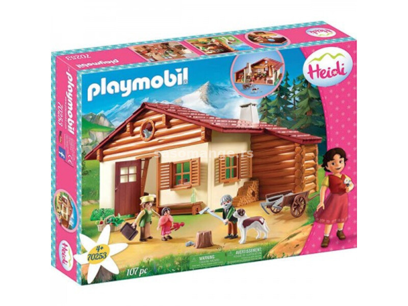 Playmobil Heidi - Planinska Kuća ( 23198 )