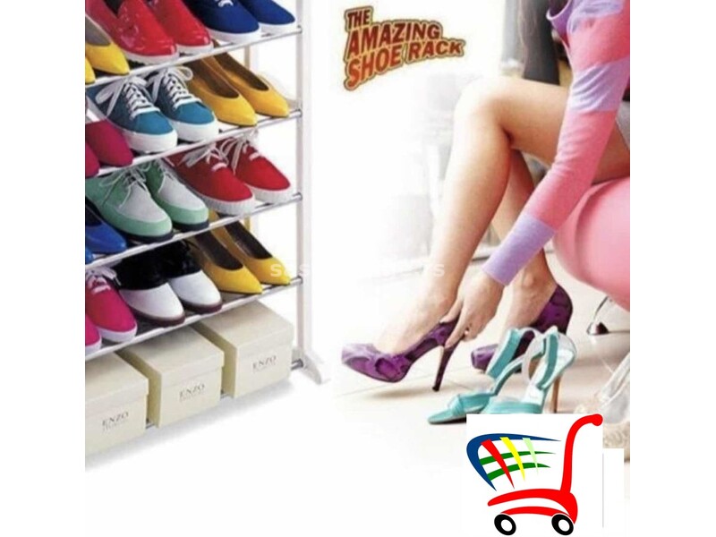 polica za obuću cipelarnik - 30 pari - amazing shoe rack - polica za obuću cipelarnik - 30 pari -...